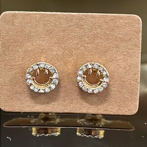 Smiley Face Stud Earrings